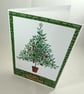 Handmade Christmas Card - Christmas Tree - Image 6