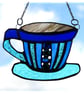 Teacup Stained Glass Suncatcher coffee cup mug 018 - Image 2