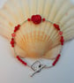 Bamboo Coral Bracelet, Carved Rose & Sterling Silver, Birthday, Anniversary Gift - Image 7