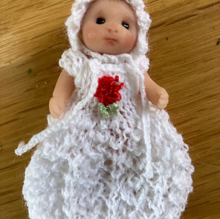 Doll House Miniatures, Hand Knitted Dolls Folksy