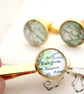 Tie Clip and Cufflinks Set with Custom Map Location, Personalised Gift for Him - Image 4