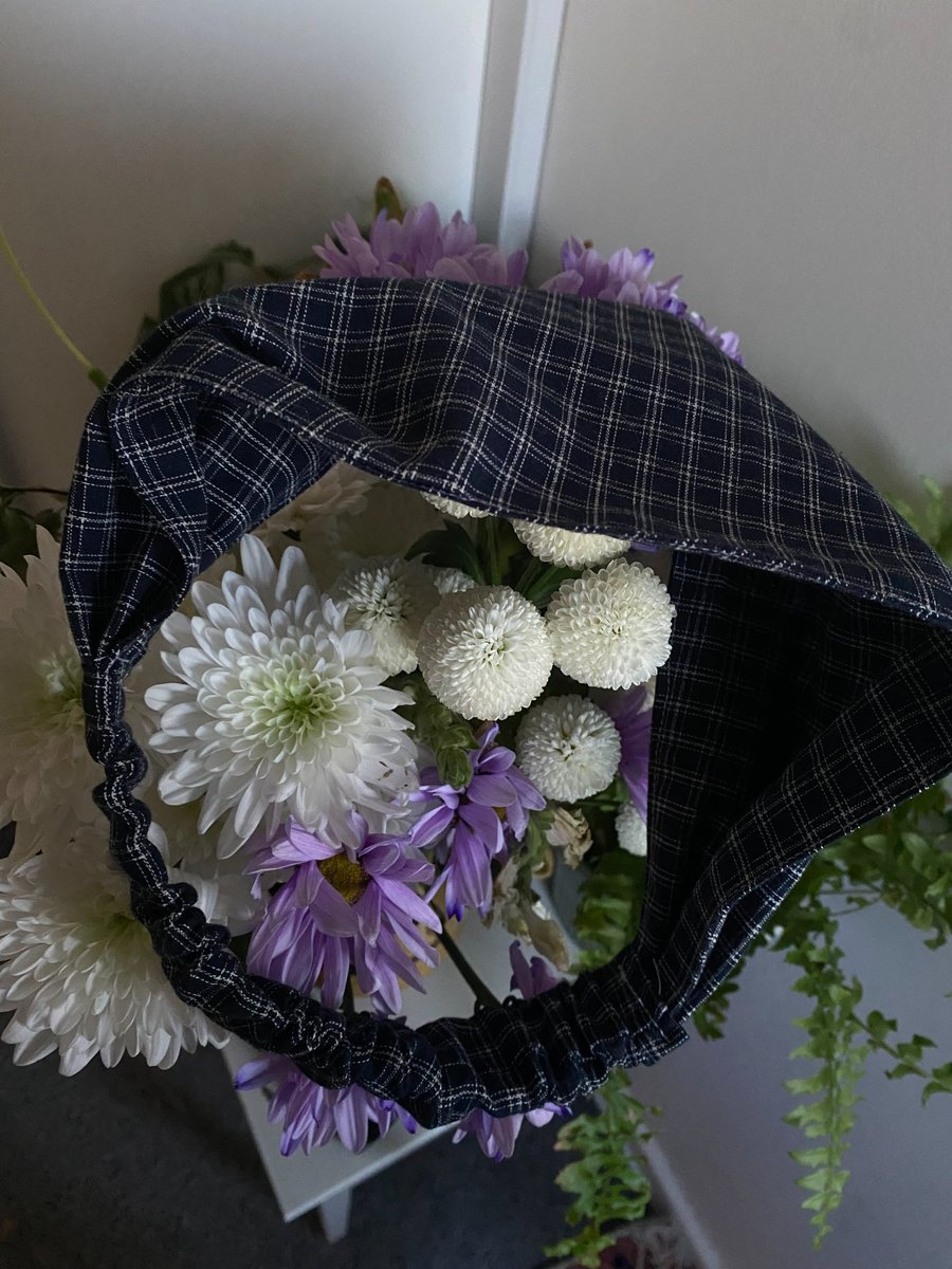 wide cotton headband