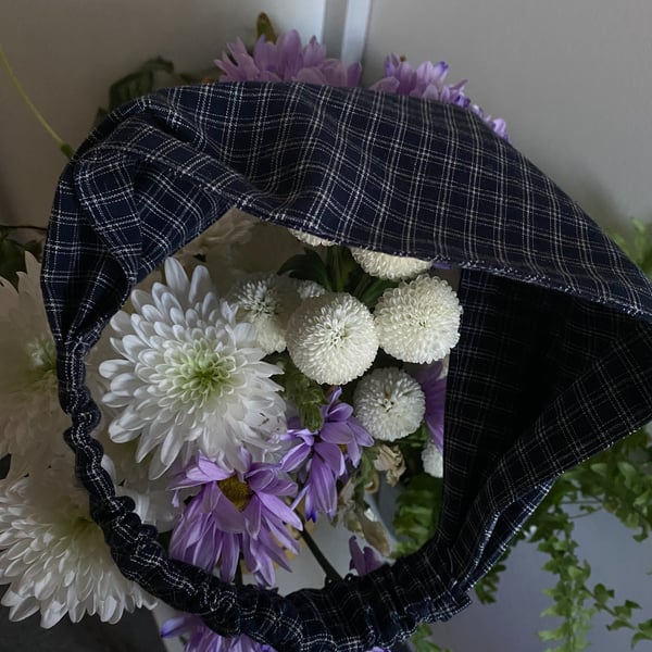 wide cotton headband