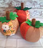 AUTUMN PATCHWORK PUMPKIN TRIO    2
