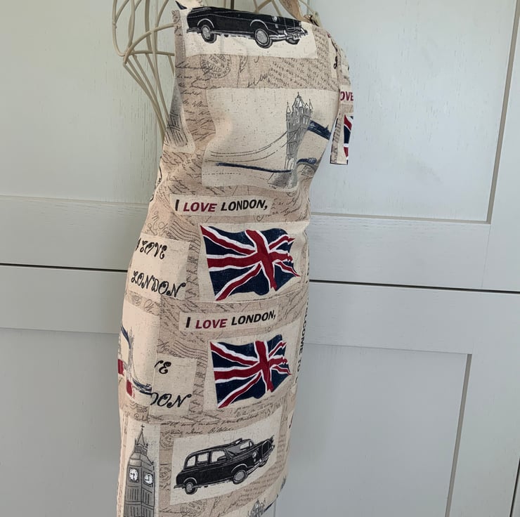 Apron, Full Apron with Centre Pocket, Apron, Fl... Folksy