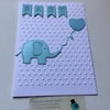 New baby card. New baby boy card. New baby. CC539