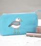 Make Up Bag Cosmetics Seagull Nature Wildlife Seaside Coastal Bird  - Image 1