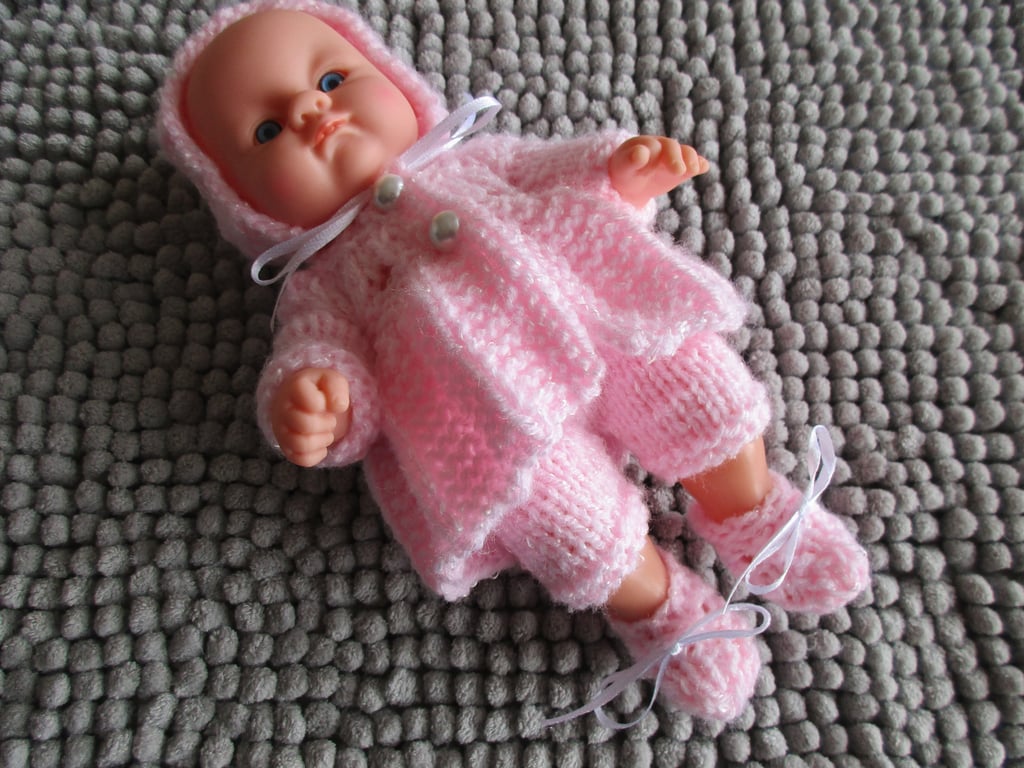 REDUCED 8" Dressed Baby Doll