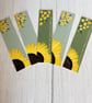 Hand Painted Sunflower Bookmark  - Image 5