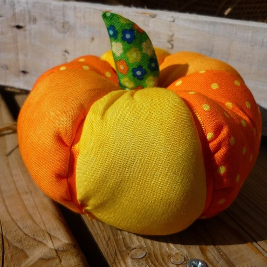  Harvest time Pumpkin Soft Sculpture Decoration. 