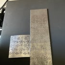 Rolling Mill Texture plate 90 x 50 x 3mm no 76