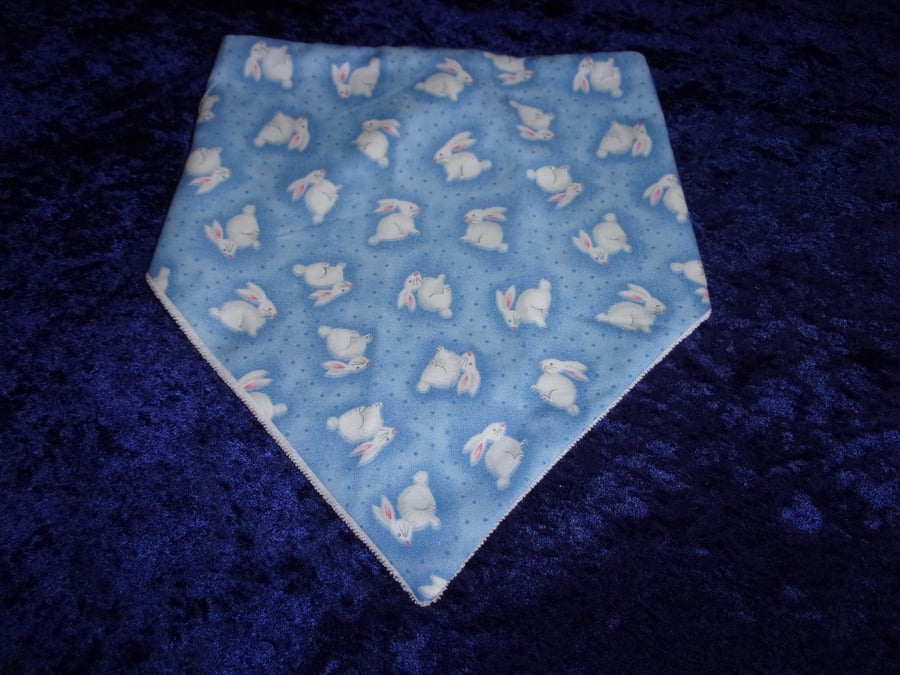 White Rabbit Dribble Bib
