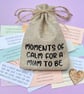 Mum to Be Calm Moments Keepsake, 31 Quotes, New Baby, Baby Shower, Pregnancy