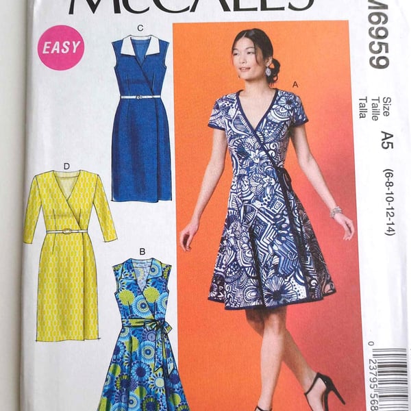 Dress Sewing pattern by McCall 7812 - Miss, Multi Size 