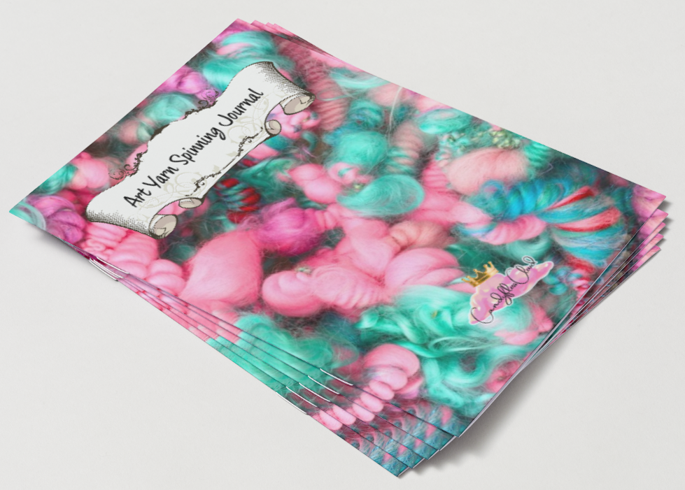 Pre-Order Candyfloss Cloud Art Yarn Spinning Journal