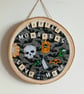 Halloween wooden slice decoration