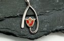 Glass enamelled silver Jewellery collection