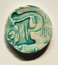 Ceramic Decorative Fridge Magnets, Keepsakes: Alphabet: Letter P - Image 5