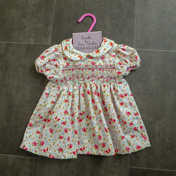 Smocked Dress size 3 months