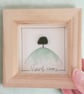 Nearly Home Tree Sea Glass Picture, Handmade Worcester Keepsake, Meaningful Gift - Image 5