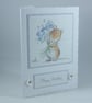 Cute birthday card - mouse with bouquet - Image 3