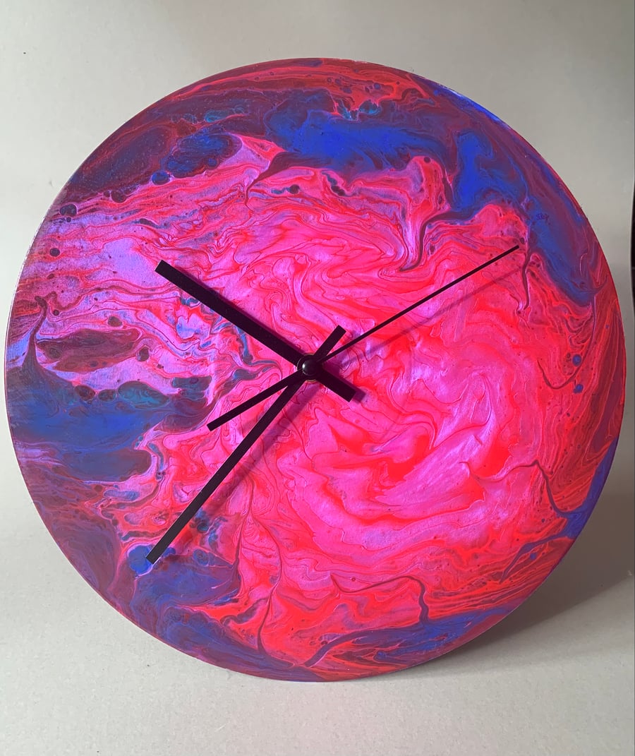 Original acrylic wall clock
