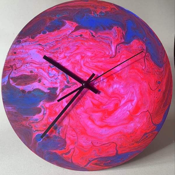 Original acrylic wall clock