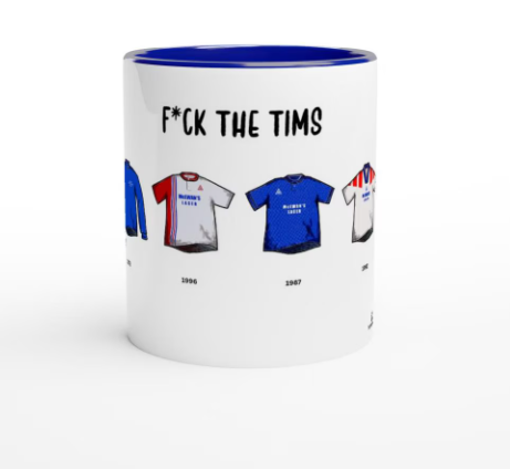 Rangers Mug - Football Kits Through The Ages - Funny Gift