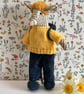 Handmade Little Cloth Mouse - Image 1