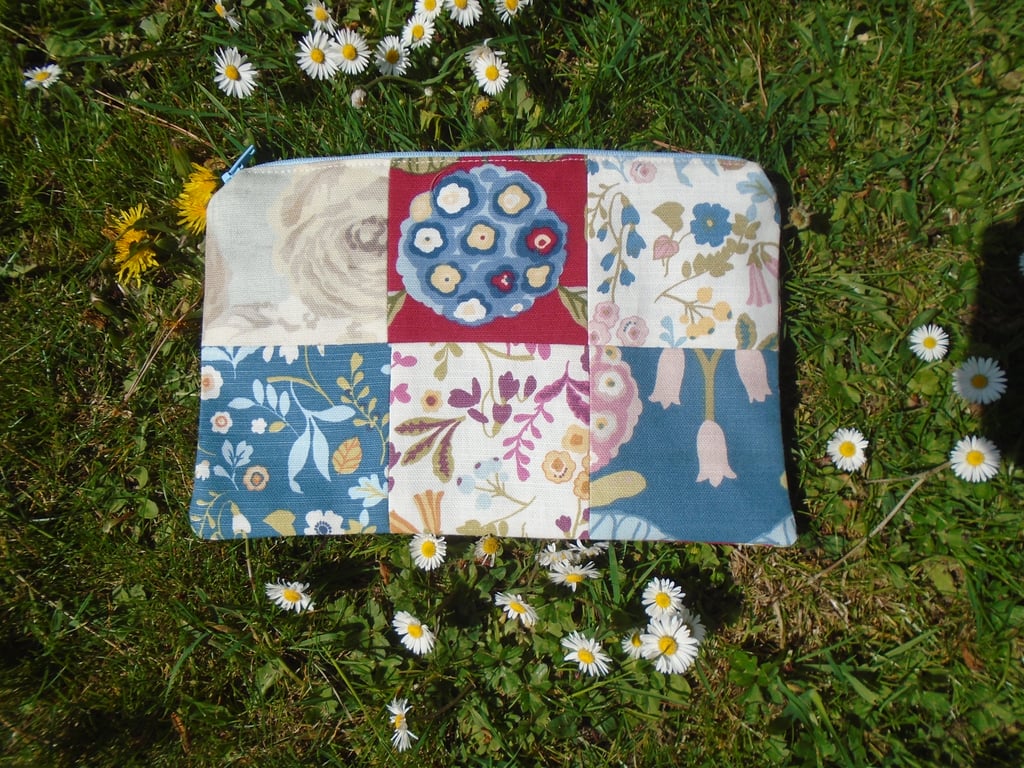 Floral Patchwork Bag Cotton Unique 