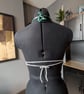 XS handmade crochet halter neck bralette top adjustable  - Image 3