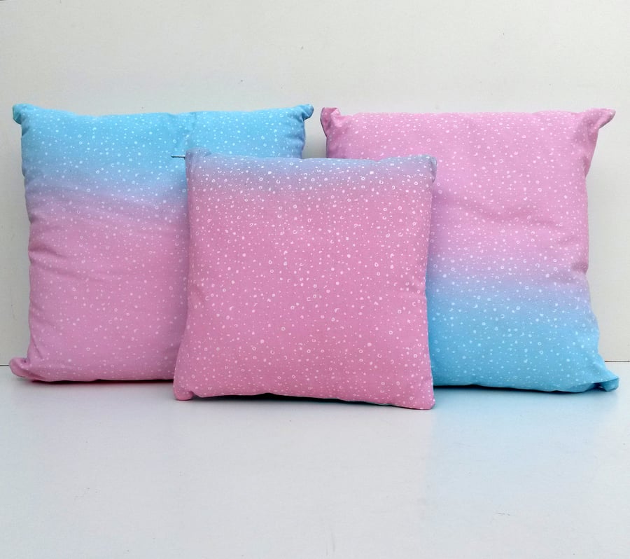 SALE! Bubblegum Sweet Design - Set of 3 Cushions 