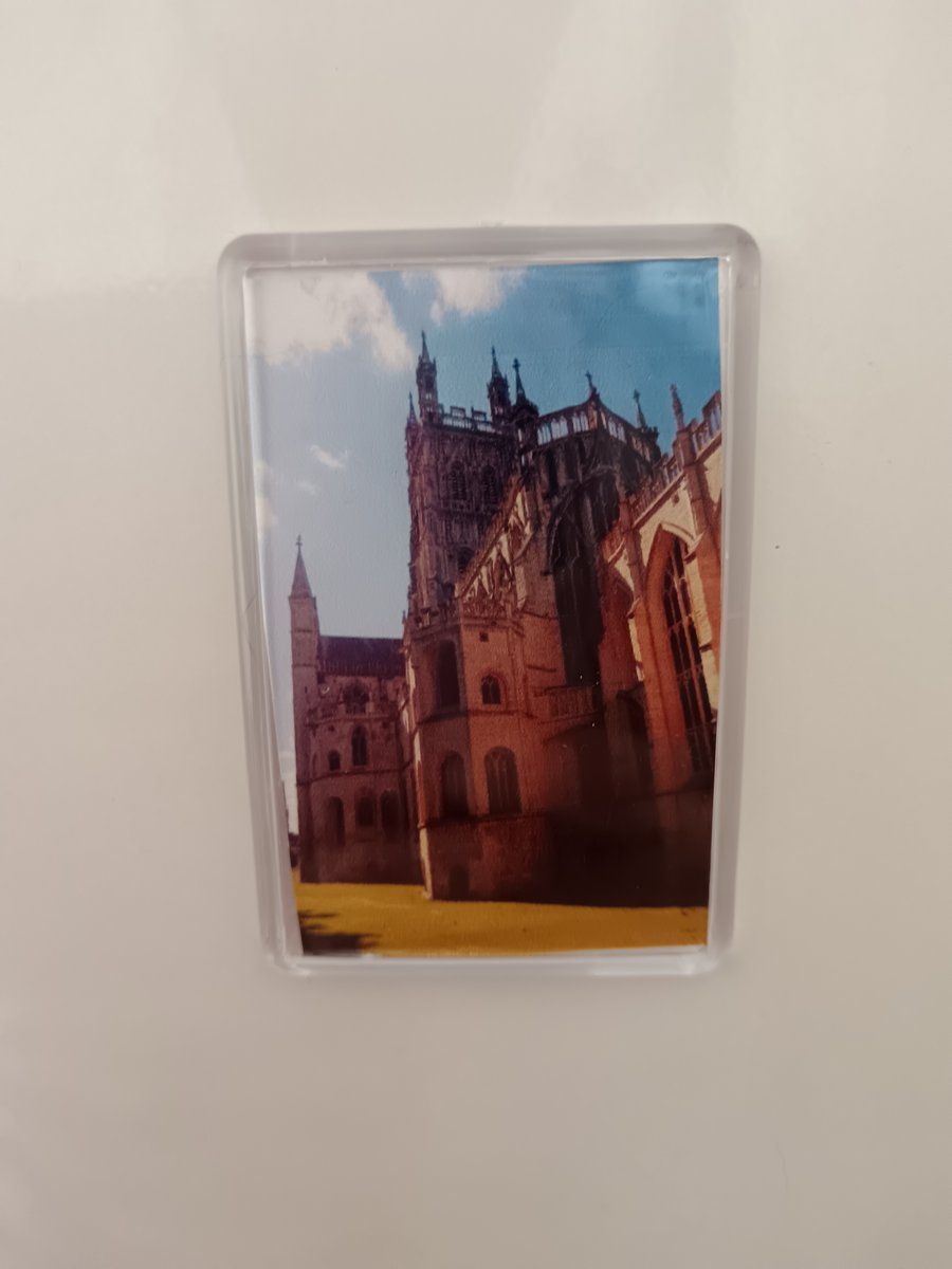 Gloucester cathedral photography fridge magnet 