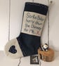 Christmas Stocking - Embroidered, Fun and Luxurious!  - Image 1