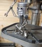 Handmade Piston Man Sculpture - Recycled Metal Art - Mechanic Gift - Automotive  - Image 2