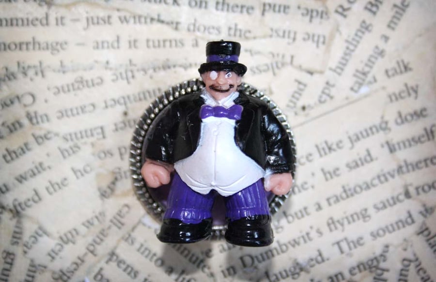 Batman Villain Penguin Character Toy Statement Brooch