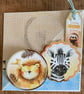 Wild Animal Adventure Twisted Easel Card – Handmade 3D Birthday for Kids - Image 2