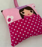 Tooth Fairy Pillow, Decorative Hanging Toith Fairy Cushion, Princess - Image 2