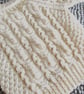 16" Cream Aran Jacket with Collar - Image 5