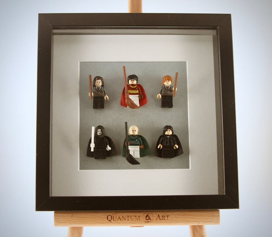 Harry Potter Custom Mini Figure Framed Picture