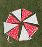 Handmade Christmas Bunting 