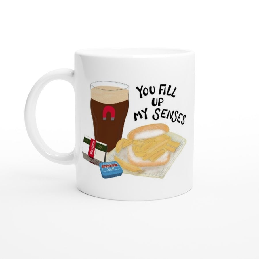 Sheffield united mug, you fill up my senses 