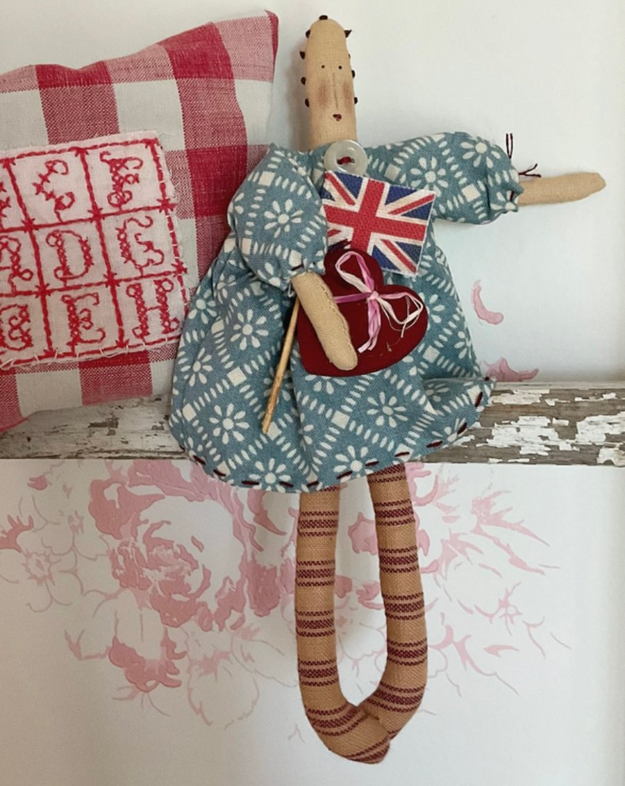 Homespun Patriotic, Coronation miniature doll
