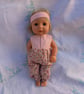 Our generation and Toby Tears Dolls jumpsuit outfit baggy dungarees pink dolls 