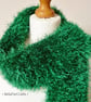 Christmas sparkle scarf - Xmas fashion scarf - Unique handmade gift - Image 6