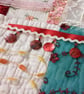 Silk and Sari Slow Stitching kit - upcycled and zero waste materials  - Image 3