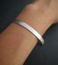 Cuff Bracelet in textured silver from Balance Me range - Image 2