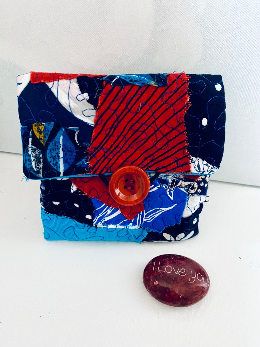 Practical, environmentally conscious fabric pouch