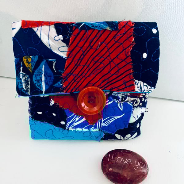 Practical, environmentally conscious fabric pouch
