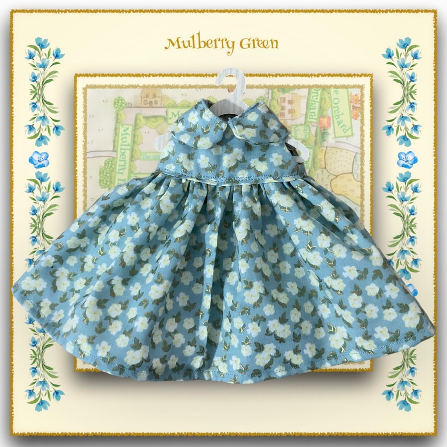Pale Blue Blossom Dress